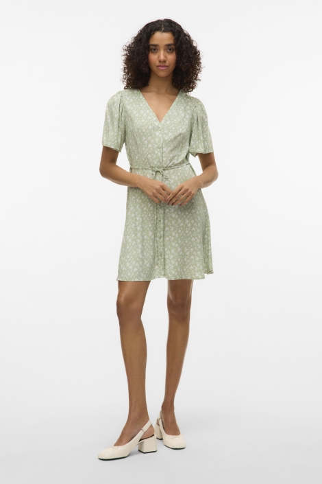 Vero Moda vmalba ss short dress wvn noos